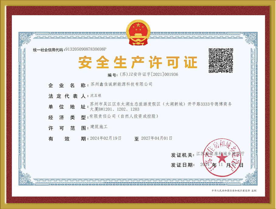 Safety production permit